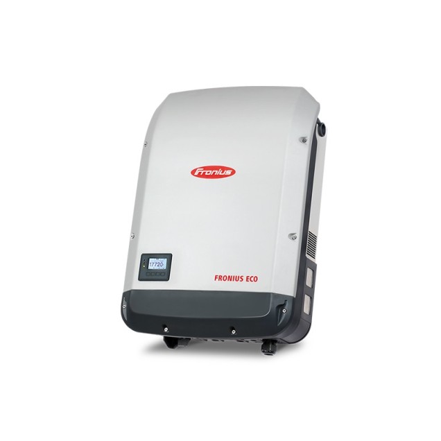 FRONIUS ECO 27.0-3-S Wechselrichter Fronius ECO 27.0-3-S, 27kW, netzgekoppelt, dreiphasig, 1 mppt, Display, WLAN